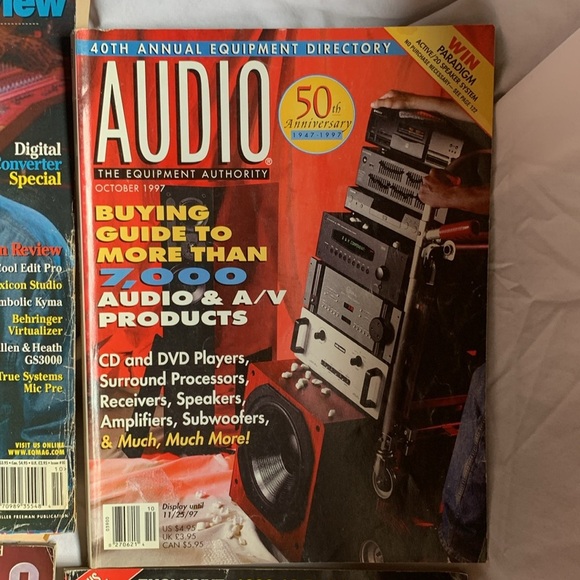 Collection of Music and Audio Magazines Vintage - Picture 3 of 5